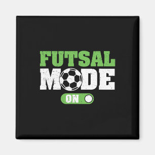 Futsal-Modus Ein Lustiges Futsal-Spiel Indoor-Fußb Magnet