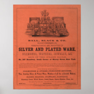 Futter Coltons amerikanischer Atlas Poster