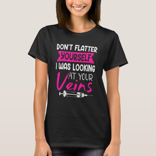 Futter dir nicht selbst Phlebotomist Phlebotomie T-Shirt (Vorderseite)