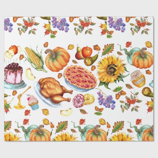 Futter für den Urlaub Geschenkpapier (Flach)