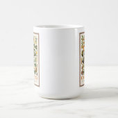 Futter Gerechtigkeit! Vintage Kunst Kaffeetasse (Mittel)