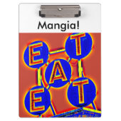 Futter/Mangia Klemmbrett (Vorderseite)
