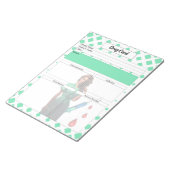 Füttere dich nicht selbst _Drogenkarte Notizblock (angewinkelt)