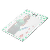 Füttere dich nicht selbst _ Gehirnschlag Notizblock (angewinkelt)