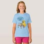 Füttere es der Ente | Lustiger Programmierer-Zitat T-Shirt (Vorne ganz)