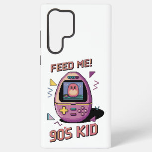 Füttere mich! Retro Virtual Pet 90er Kid Pixel Art Samsung Galaxy Hülle