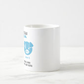 Füttere Schwein, Eichel Kaffeetasse (Mittel)