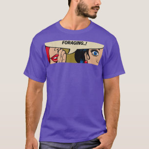 Futtermittel - Frauen flüstern - Futter - Comic T- T-Shirt
