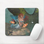 Füttern der fishies Meerjungfrau Mousepad (Mit Mouse)