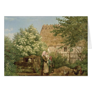 Füttern der Hühner