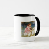 Füttern der Kaninchen Tasse (VorderseiteRechts)