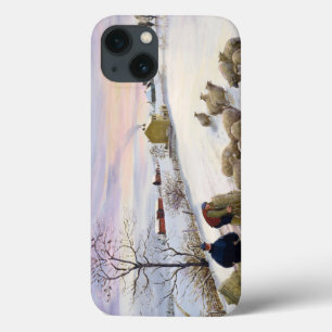 Füttern der Schafe im Winter Case-Mate iPhone Hülle