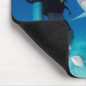 Füttern des Stiers Mousepad (Ecke)