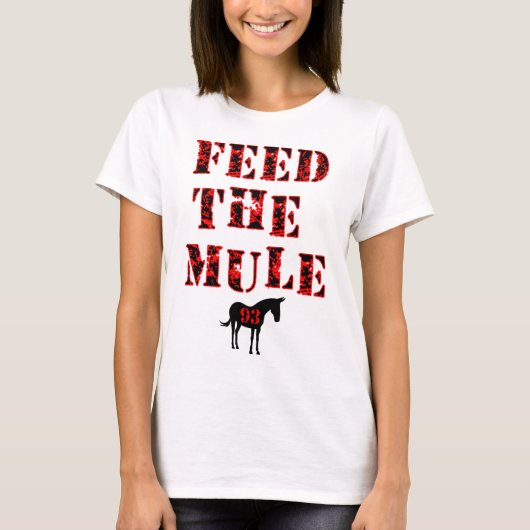 Füttern Sie das Maultier Johan Franzen T-Shirt (Vorderseite)