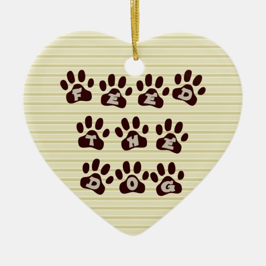 Füttern Sie den mit Seiten versehene Tür-Aufhänger Keramik Ornament (Vorne)