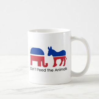 Füttern Sie den Tieren Kaffee-Tasse nicht Kaffeetasse