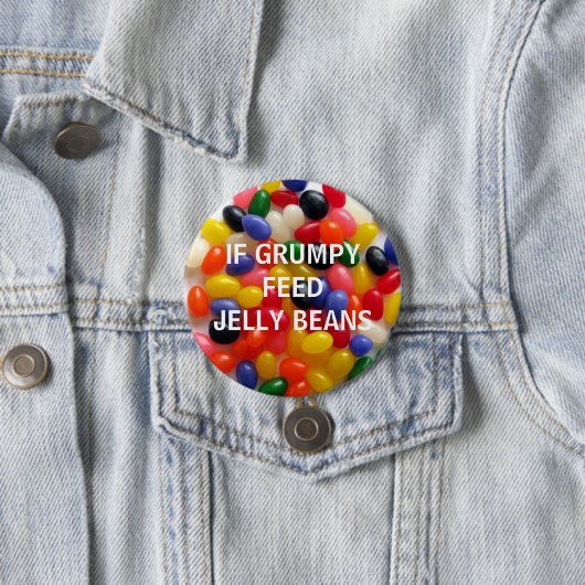 Füttern Sie Gelee-Bohnen Knopf Button (Beispiel)