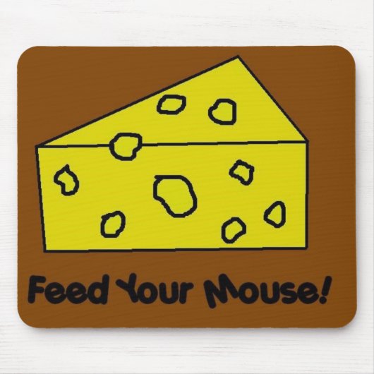 Füttern Sie Ihre Maus Mousepad (Vorne)