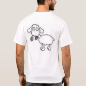 FÜTTERN SIE MEINE SCHAFE T-Shirt (Rückseite)