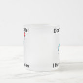 Füttern Sie mich nicht, den ich Allergien habe Mattglastasse (Mittel)