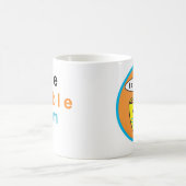 "Füttern Sie mir" Katzen-Logo-Tasse Kaffeetasse (Mittel)