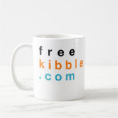 "Füttern Sie mir" Katzen-Logo-Tasse Kaffeetasse (Links)