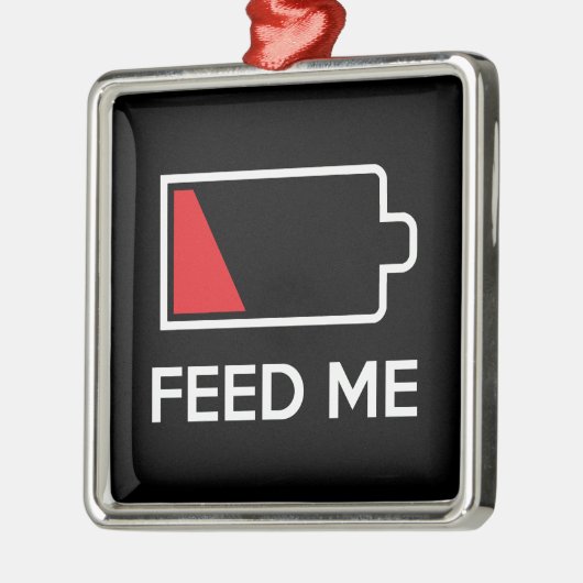 Füttern Sie mir niedrige Power-Batterie Ornament Aus Metall (Links)