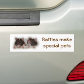 Füttern Sie mir Rattie Autoaufkleber (Auf Auto)