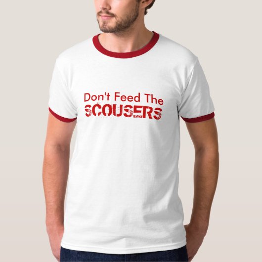 Füttern Sie nicht das Scousers T-Shirt (Vorderseite)