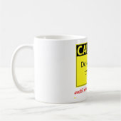 FÜTTERN SIE NICHT DEN BÄREN! --für ihn Kaffeetasse (Links)