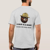 FÜTTERN SIE NICHT DEN BÄREN!!! T - SHIRT (Rückseite)