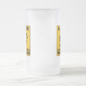 Füttern Sie nicht die Kobolde Mattglas Bierglas (Mittel)