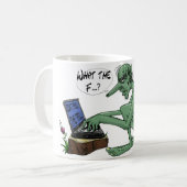 Füttern Sie nicht die Schleppangel Kaffeetasse (Vorderseite Links)