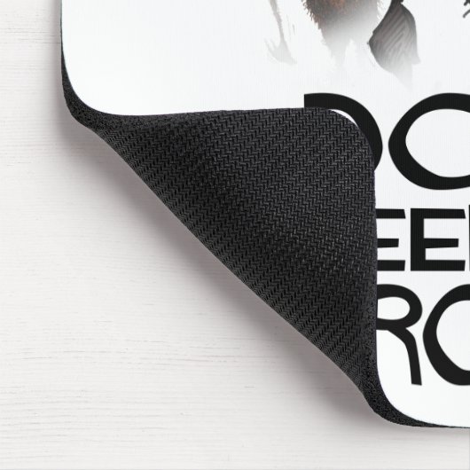 Füttern Sie nicht die Schleppangeln! Lustiger Mousepad (Ecke)