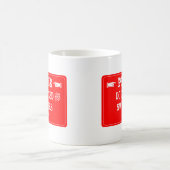 Füttern Sie nicht die Schwimmer Kaffeetasse (Mittel)