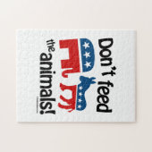 Füttern Sie nicht die Tiere Puzzle (Horizontal)