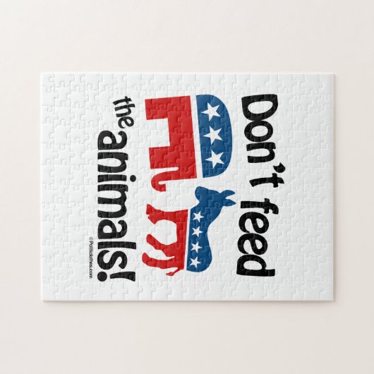 Füttern Sie nicht die Tiere Puzzle (Horizontal)