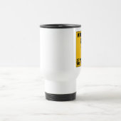 Füttern Sie nicht die Zombies Reisebecher (Mittel)