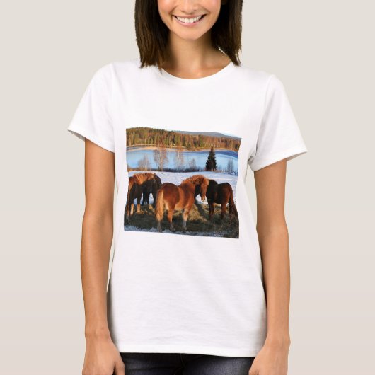 Füttern von Zeit T-Shirt (Vorderseite)