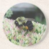 Fütternd Biene Getränkeuntersetzer (Vorne)