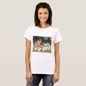 Fütternd Hasen T-Shirt (Vorne ganz)