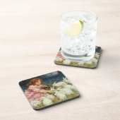 Fütternd Hasen Untersetzer (Rechte Seite)