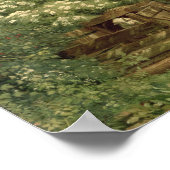 Fütternd Hühner Poster (Ecke)