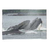 Fütternd Humpbackwale Kissenbezug (Vorderseite-Rechts)