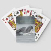 Fütternd Humpbackwale Spielkarten (Rückseite)