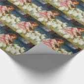 Fütternd Kaninchen Geschenkpapier (Ecke)