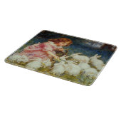 Fütternd Kaninchen Schneidebrett (Ecke)