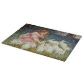 Fütternd Kaninchen Schneidebrett (Ecke)