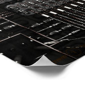 Fütternd Maschinen Poster (Ecke)