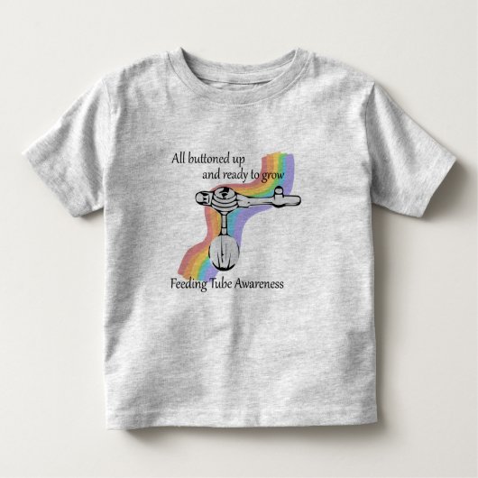 Fütternd Röhrenbewusstsein Regenbogen Kleinkind T-shirt (Vorderseite)